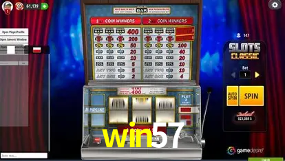 Descubra o Mundo do Cassino Online com win57